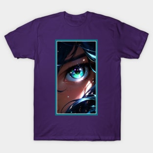 Anime Girl Eye | Quality Anime Artwork | Anime Aesthetic | Manga Anime Art T-Shirt